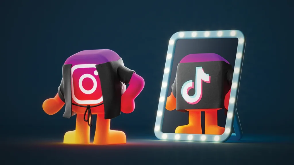 Instagram a Tiktok